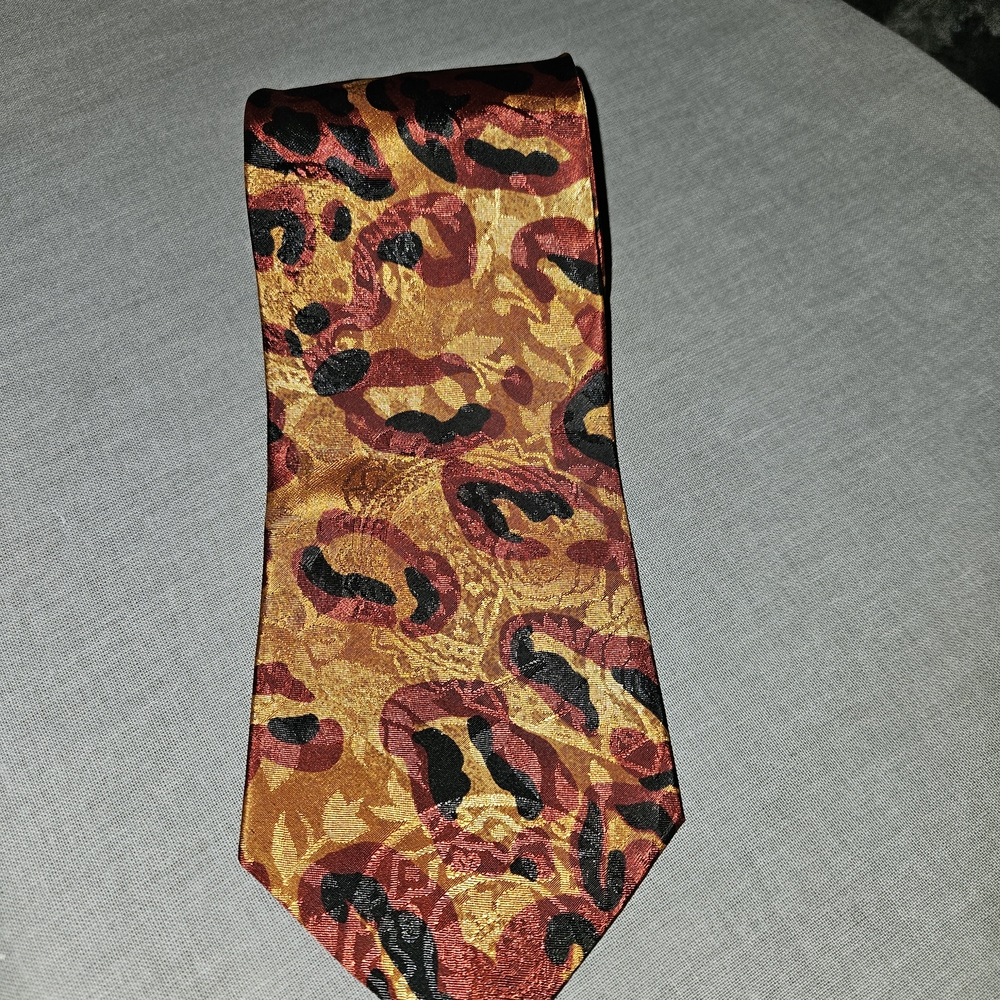 Handmade Kkusebo Vintage Tie, Leopard